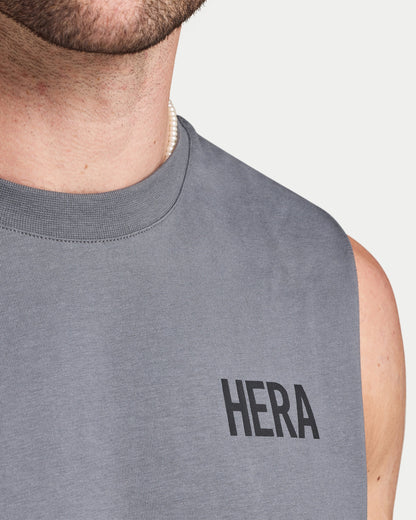 Mens Staple Oversized Tank