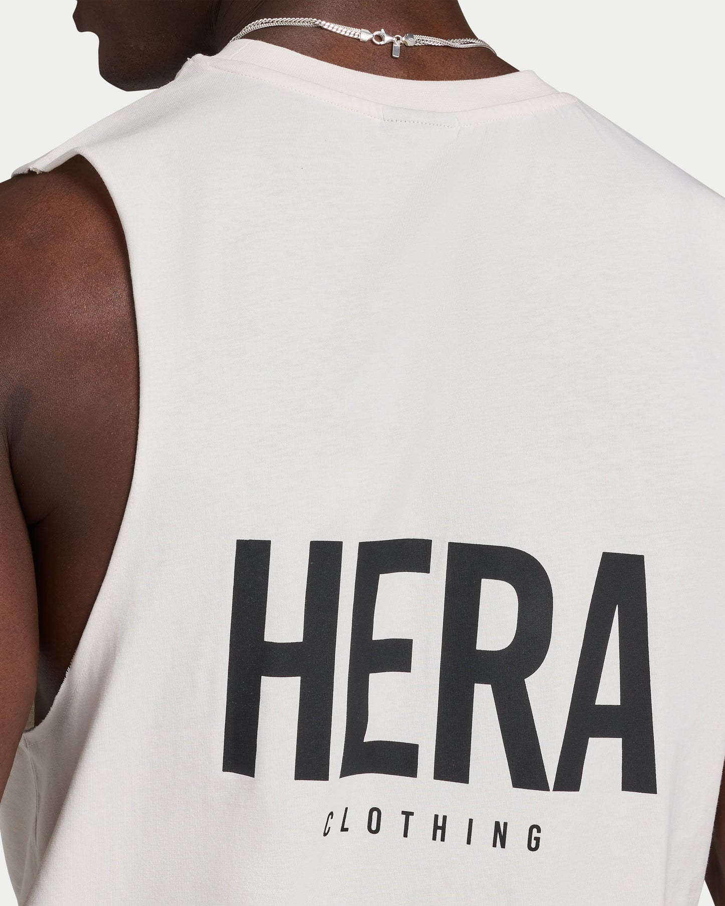 Mens Staple Tank - White
