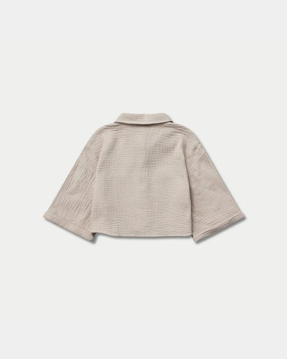 Womens Resort Cropped Shirt