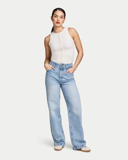 Womens Straight Leg Jean
