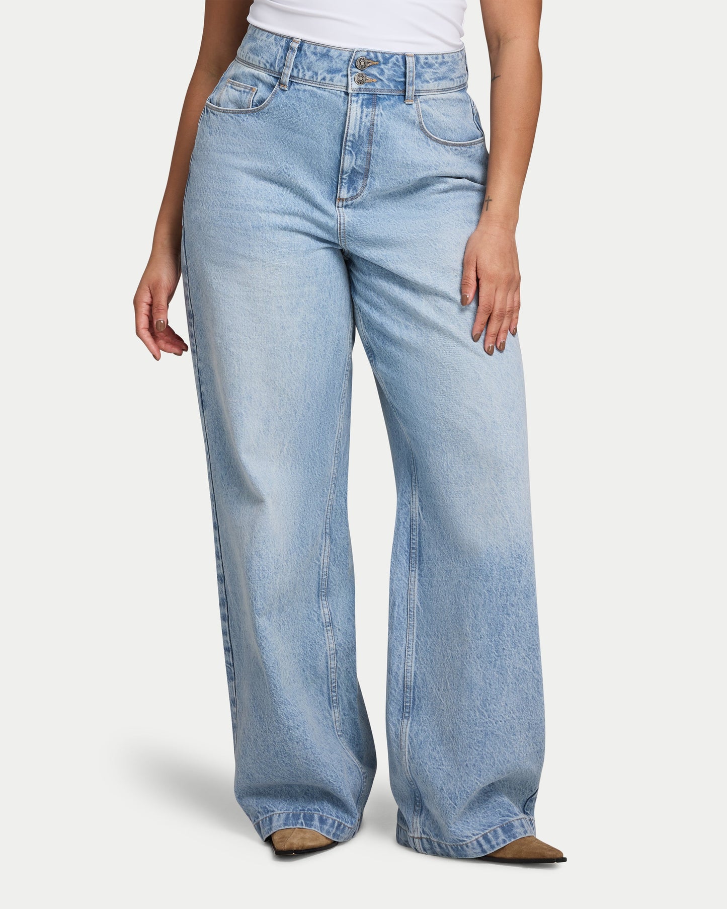 Womens Wide Leg Jean