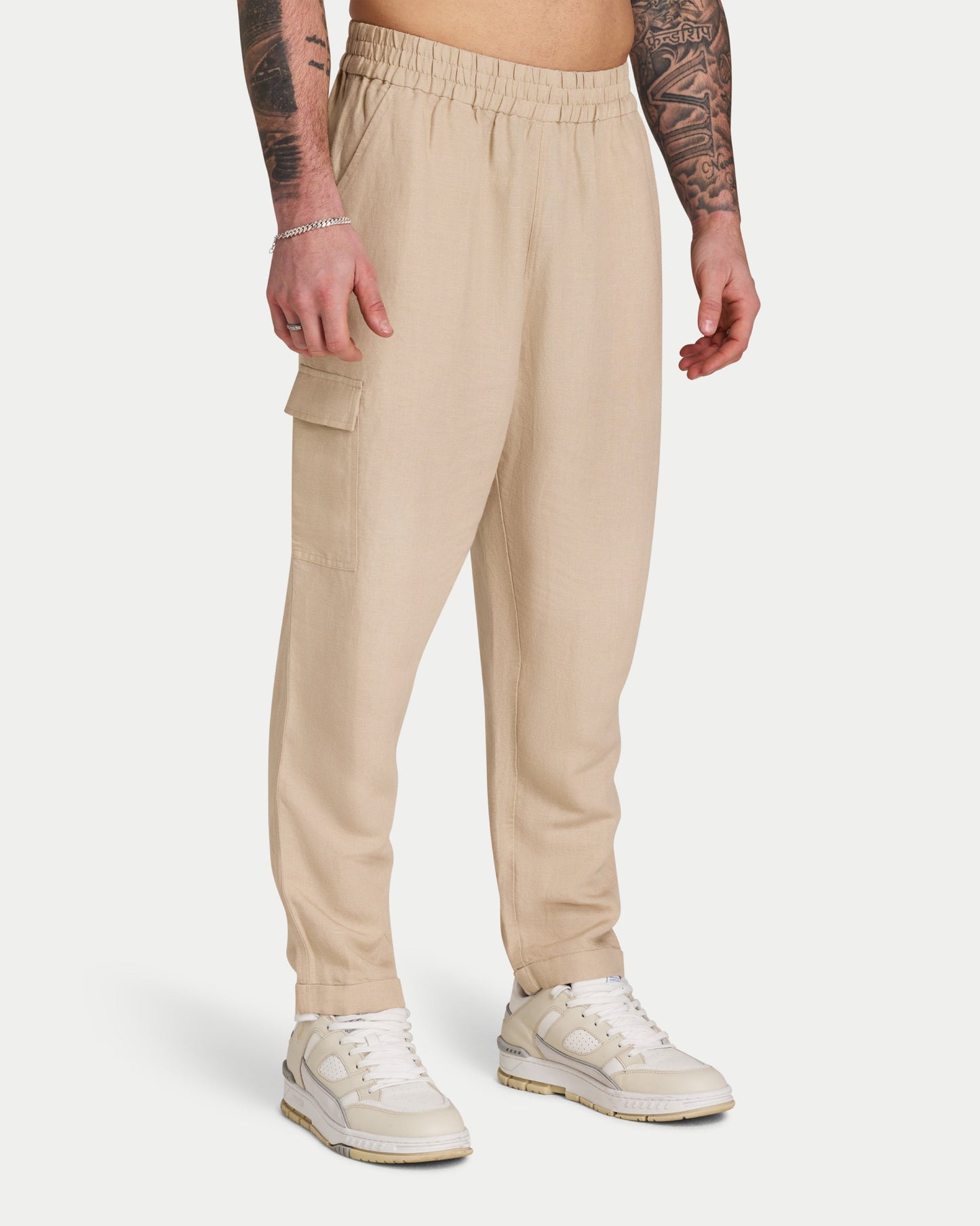 Mens Linen Trouser