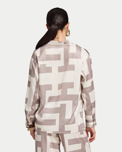 Womens Monogram Resort Shirt