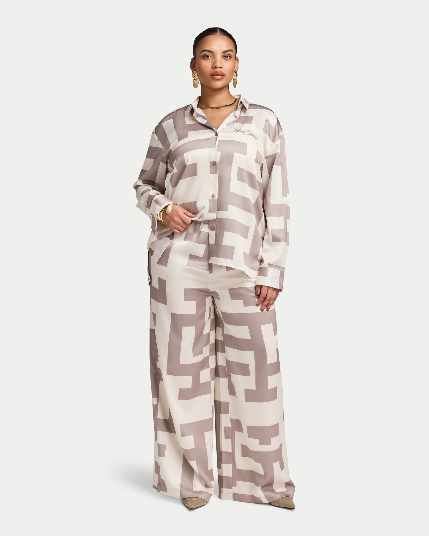 Womens Monogram Resort Shirt