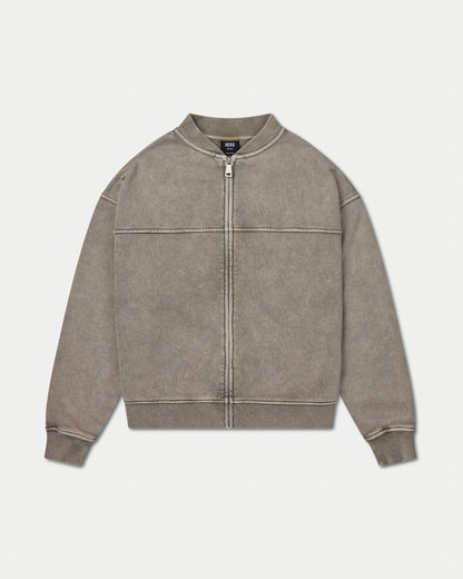 Womens Signature Washed Bomber Jacket
