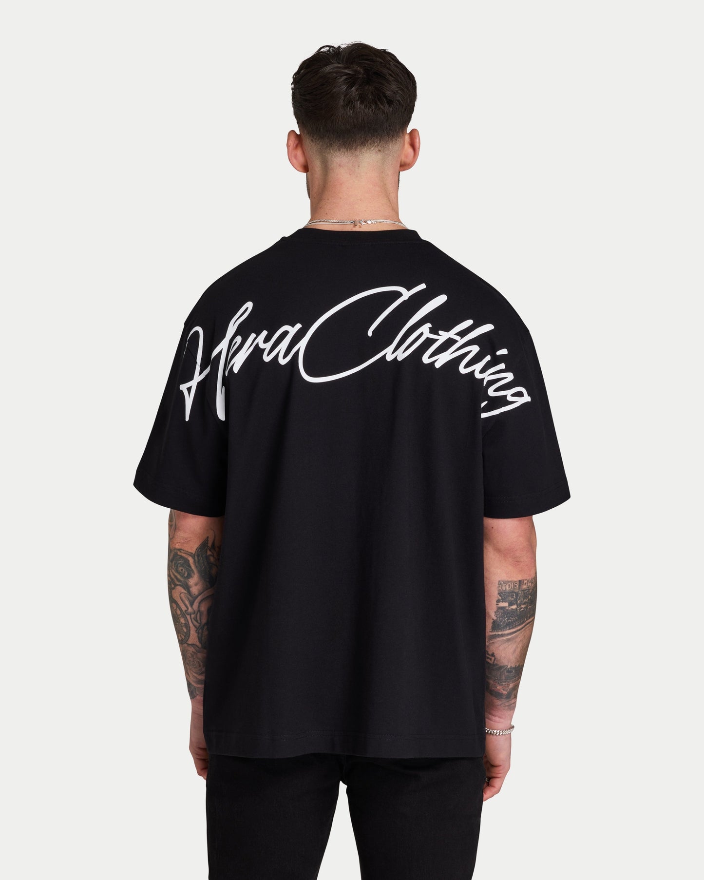 Mens Script Oversized T-shirt