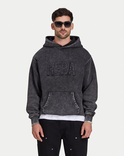 Mens Signature Washed Oversized Hoodie