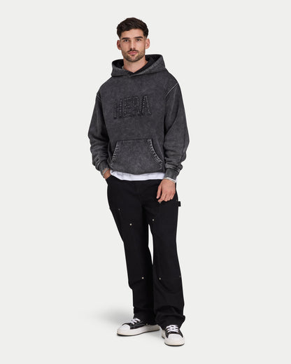 Mens Signature Washed Oversized Hoodie