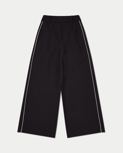 Womens Studio Wide Leg Trouser