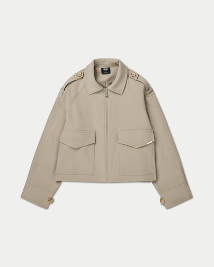 Womens Studio Collared Jacket