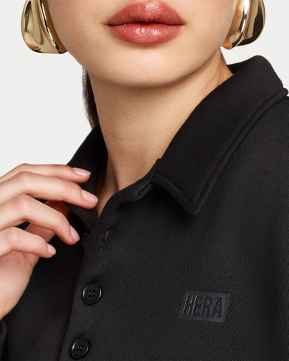 Womens Collective Collared Sweatshirt
