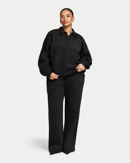Womens Collective Collared Sweatshirt