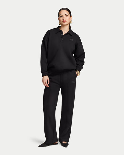 Womens Collective Collared Sweatshirt