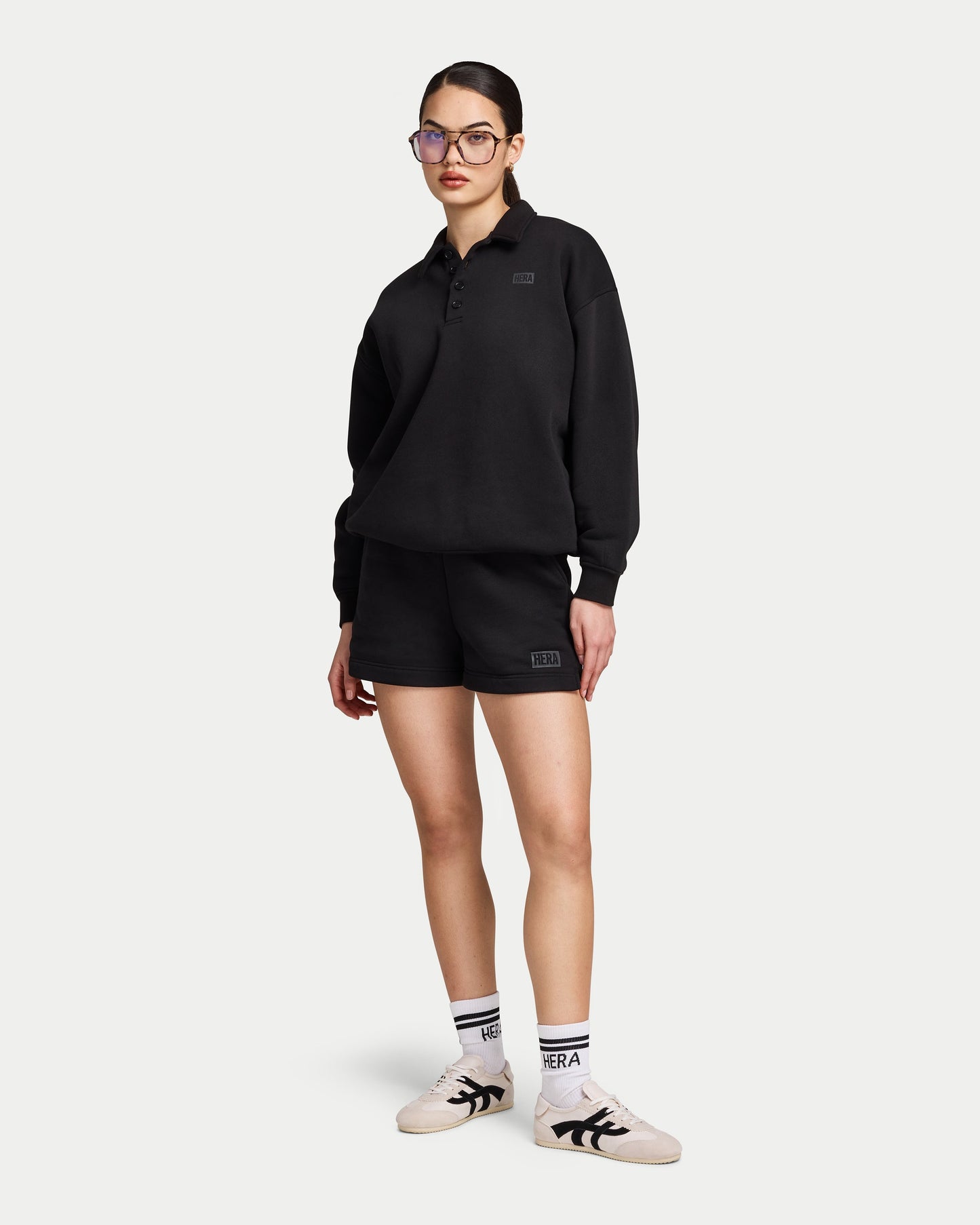 Womens Collective Collared Sweatshirt