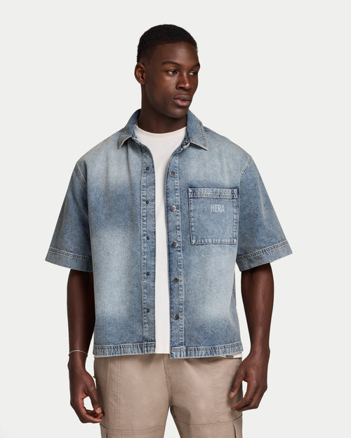 Mens Denim Shirt