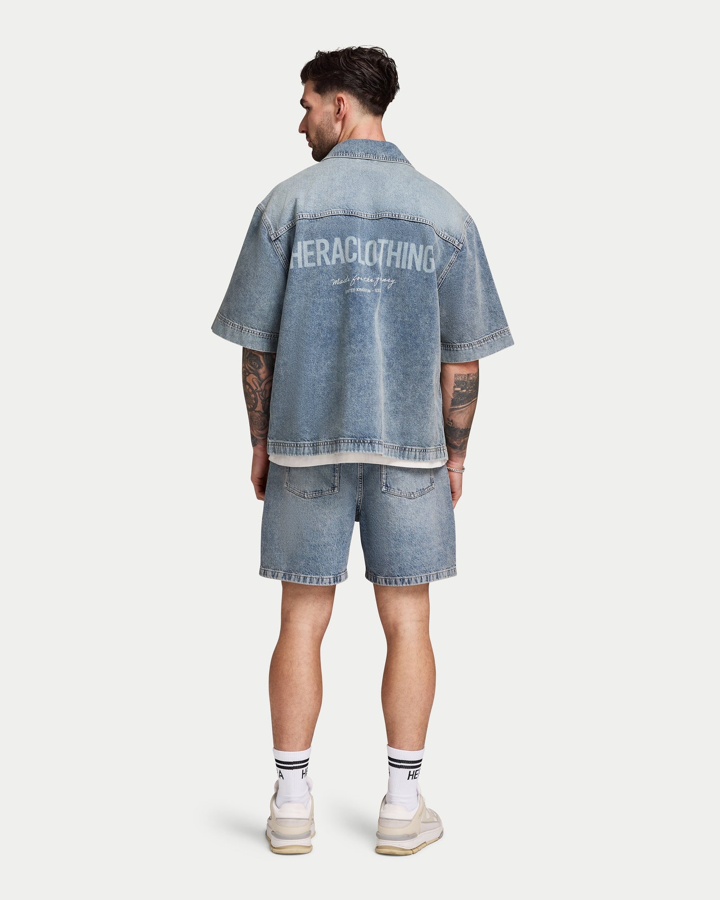 Mens Relaxed Denim Short