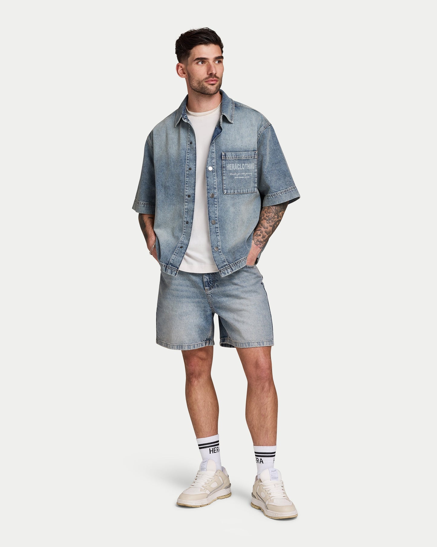 Mens Denim Shirt