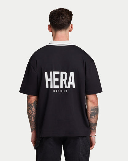 Mens Staple Oversized Polo T-Shirt