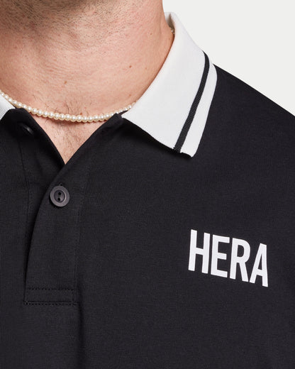 Mens Staple Oversized Polo T-Shirt