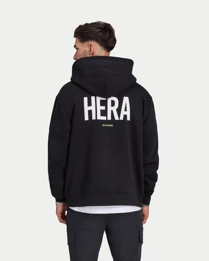 Mens For the Brave Oversized Hoodie