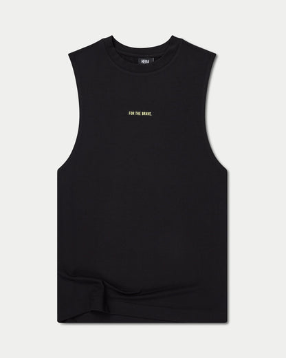 Mens For the Brave Oversized Tank