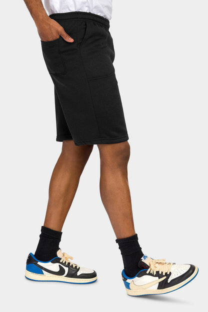 Essential Solid Fleece Shorts