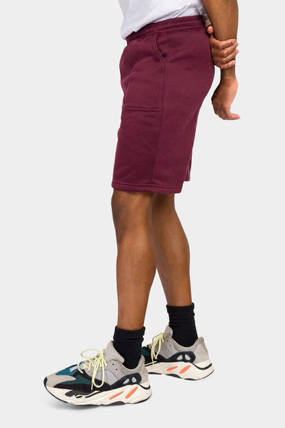 Essential Solid Fleece Shorts