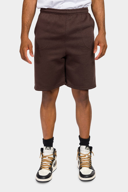 Essential Solid Fleece Shorts
