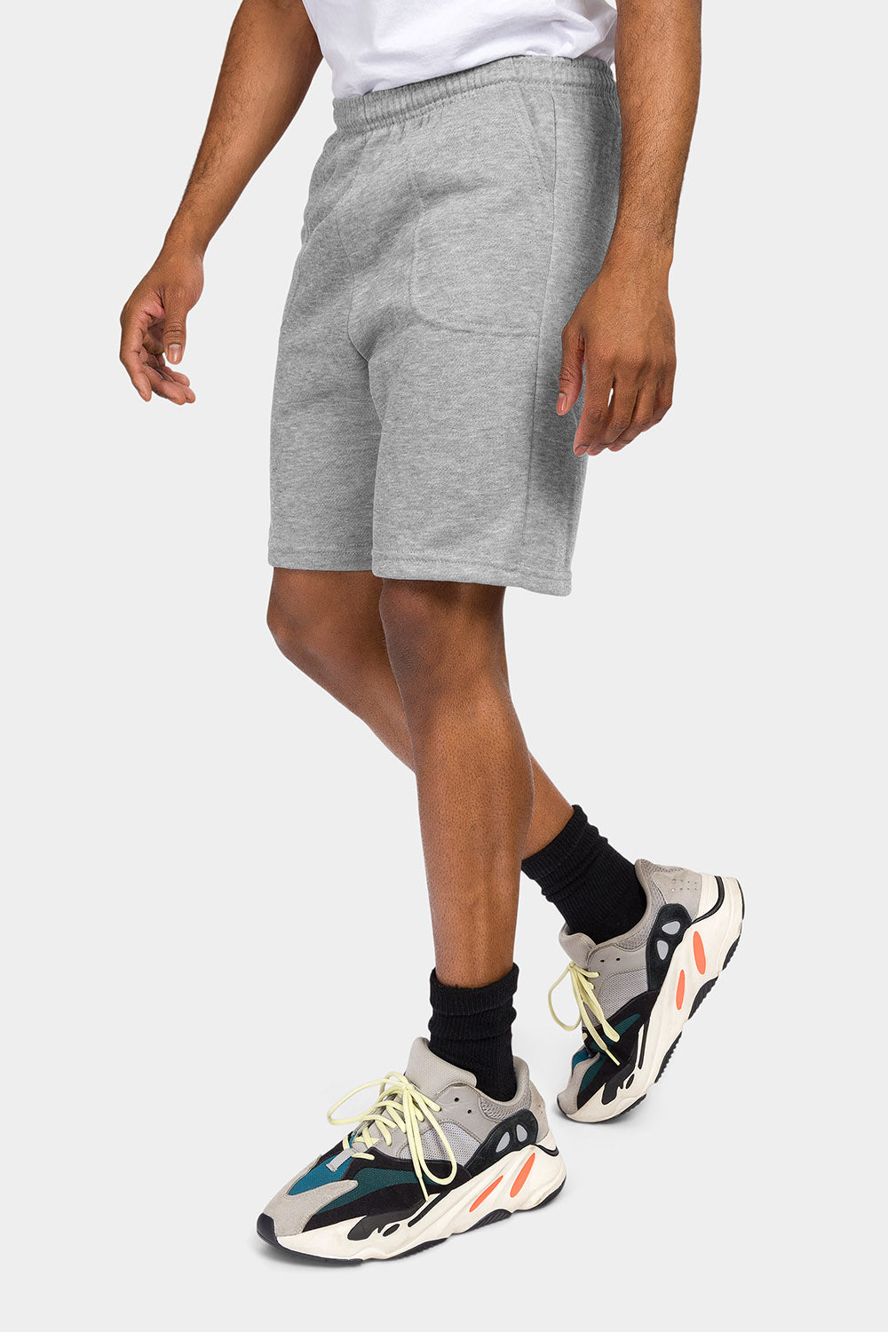 Essential Solid Fleece Shorts