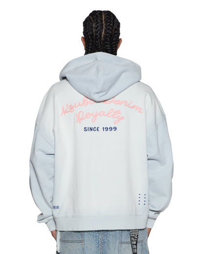 EFFECT EKCESS ZIP HOODIE ICE MIST