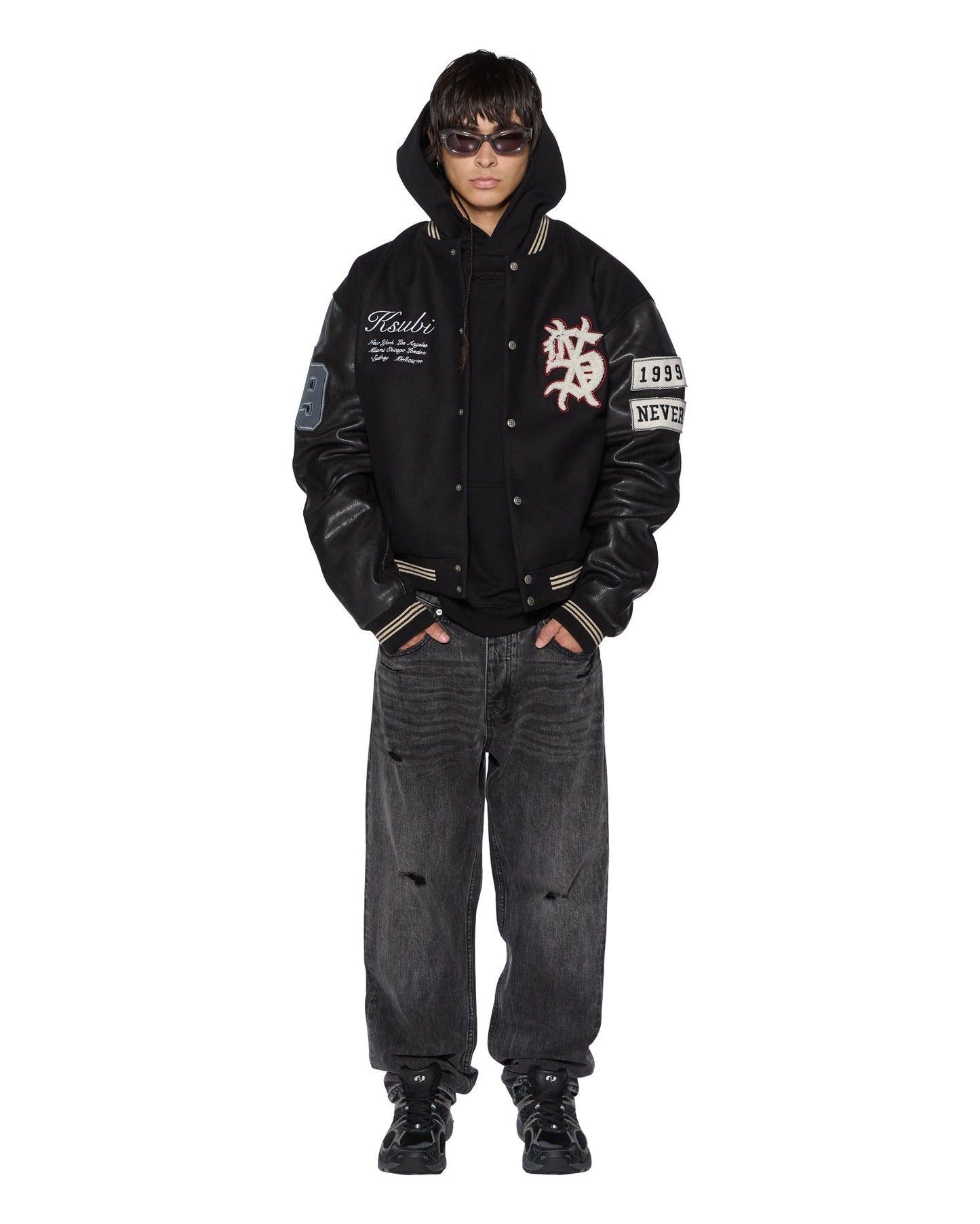 INTRUDER EKCESS HOODIE JET BLACK