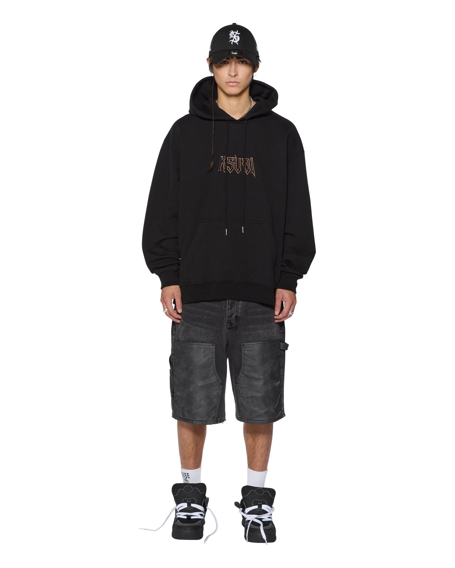 KINGDOM BIGGIE HOODIE JET BLACK