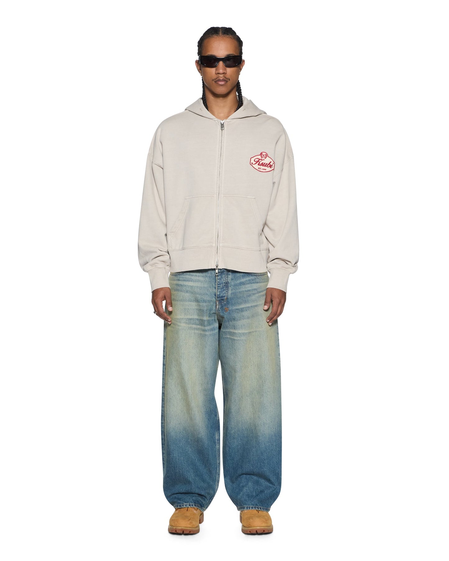 KLASSE HALEN ZIP HOODIE SMOKE