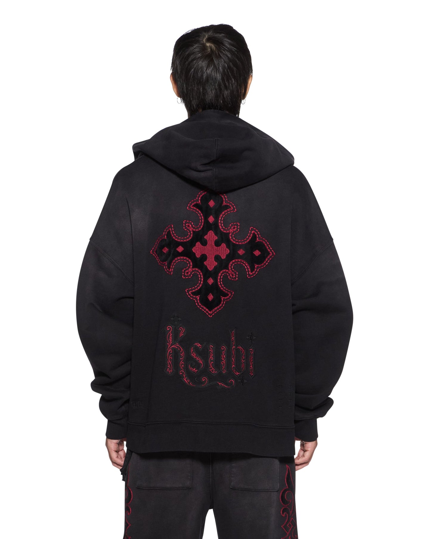 PAISE EKCESS HOODIE BLACK FADE