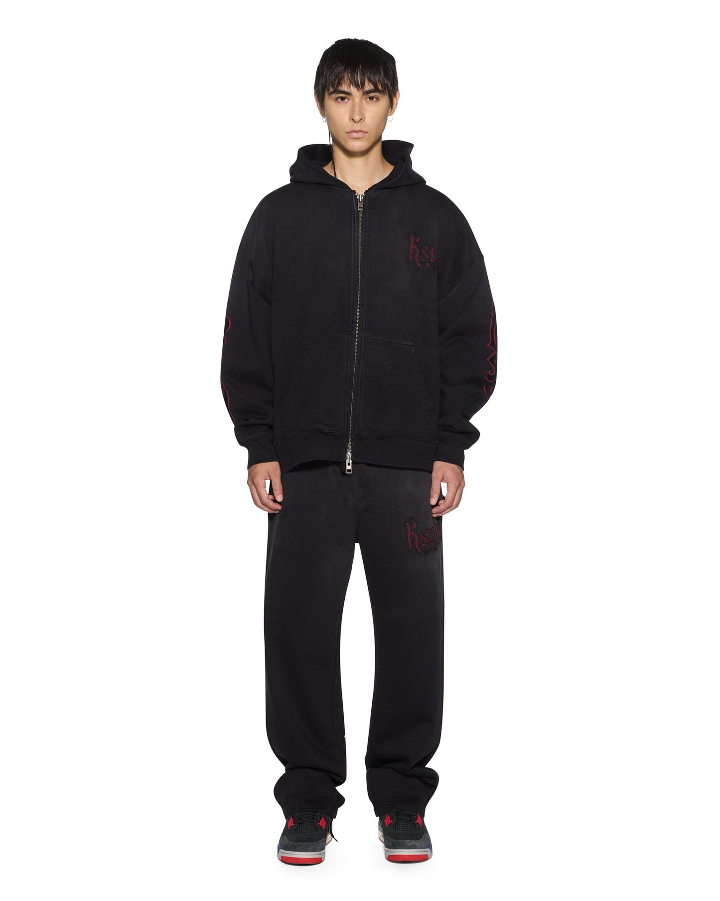 PAISE EKCESS HOODIE BLACK FADE