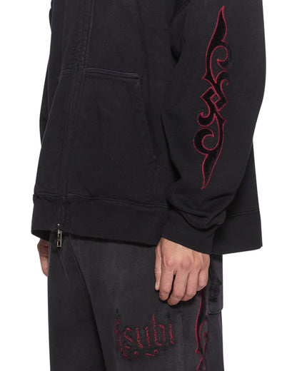 PAISE EKCESS HOODIE BLACK FADE