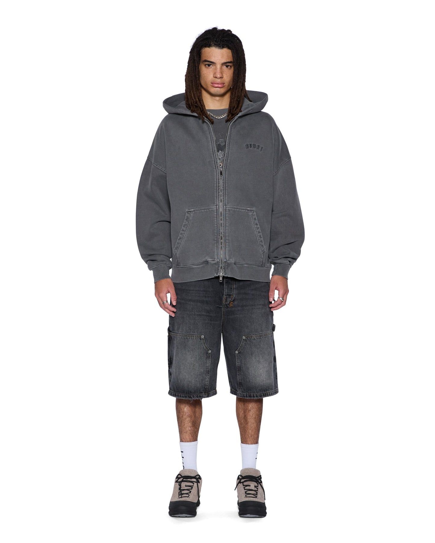 SERPENT EKCESS HOODIE FADED BLACK
