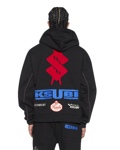 ZOOM EKCESS ZIP HOODIE JET BLACK