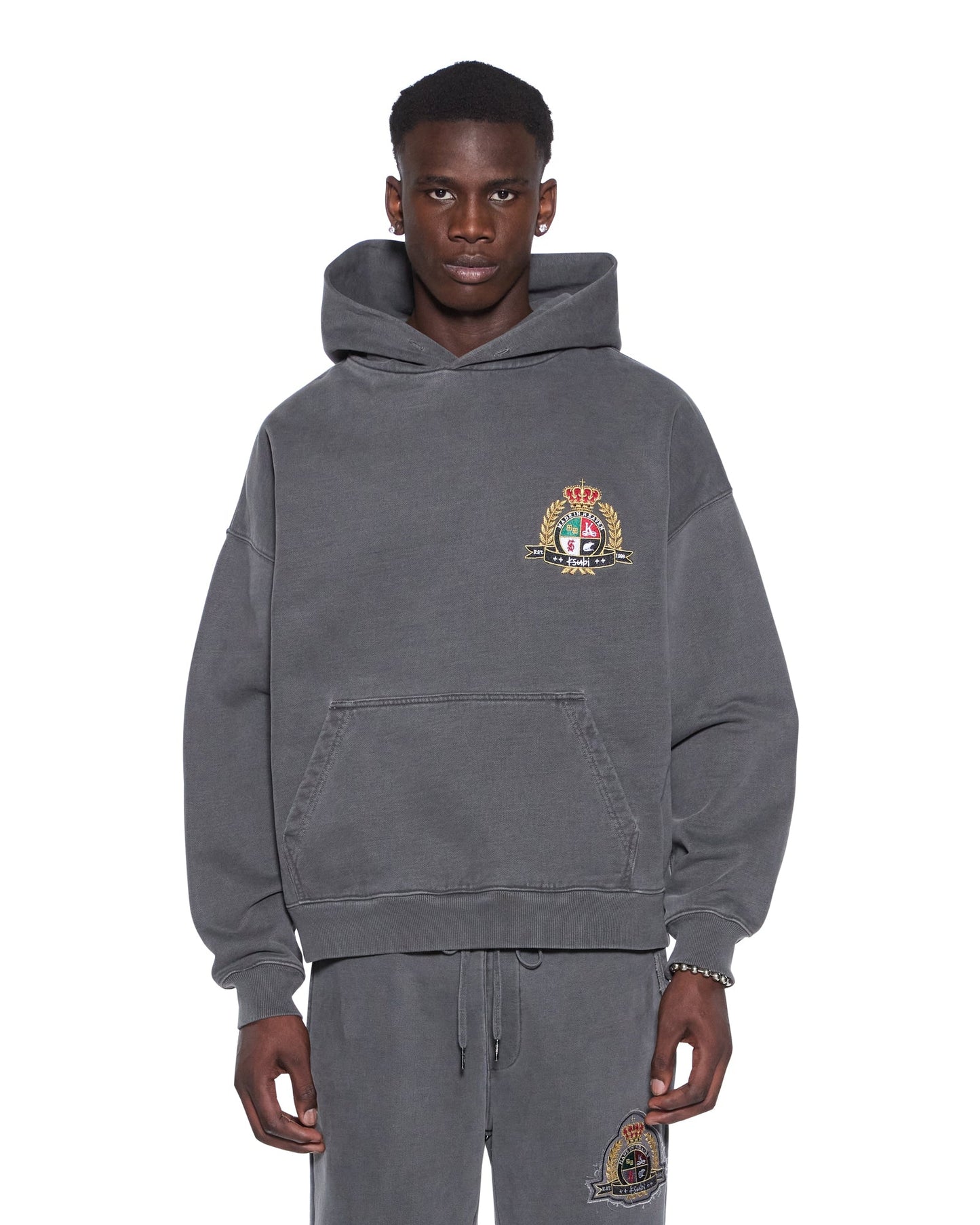 KREST EKCESS HOODIE CHARCOAL