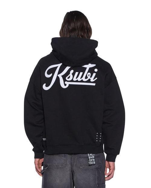 OUTFIELD EKCESS HOODIE BLACK