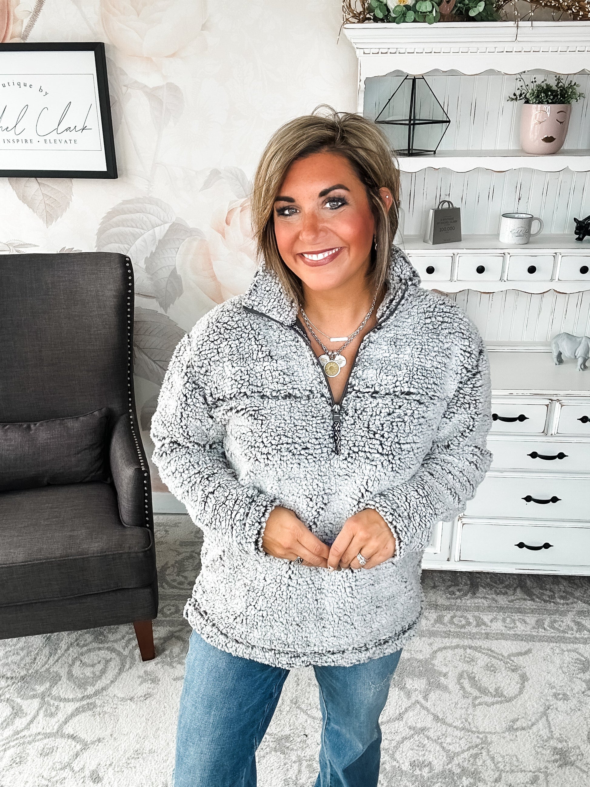 Into The Arctic Sherpa Pullover