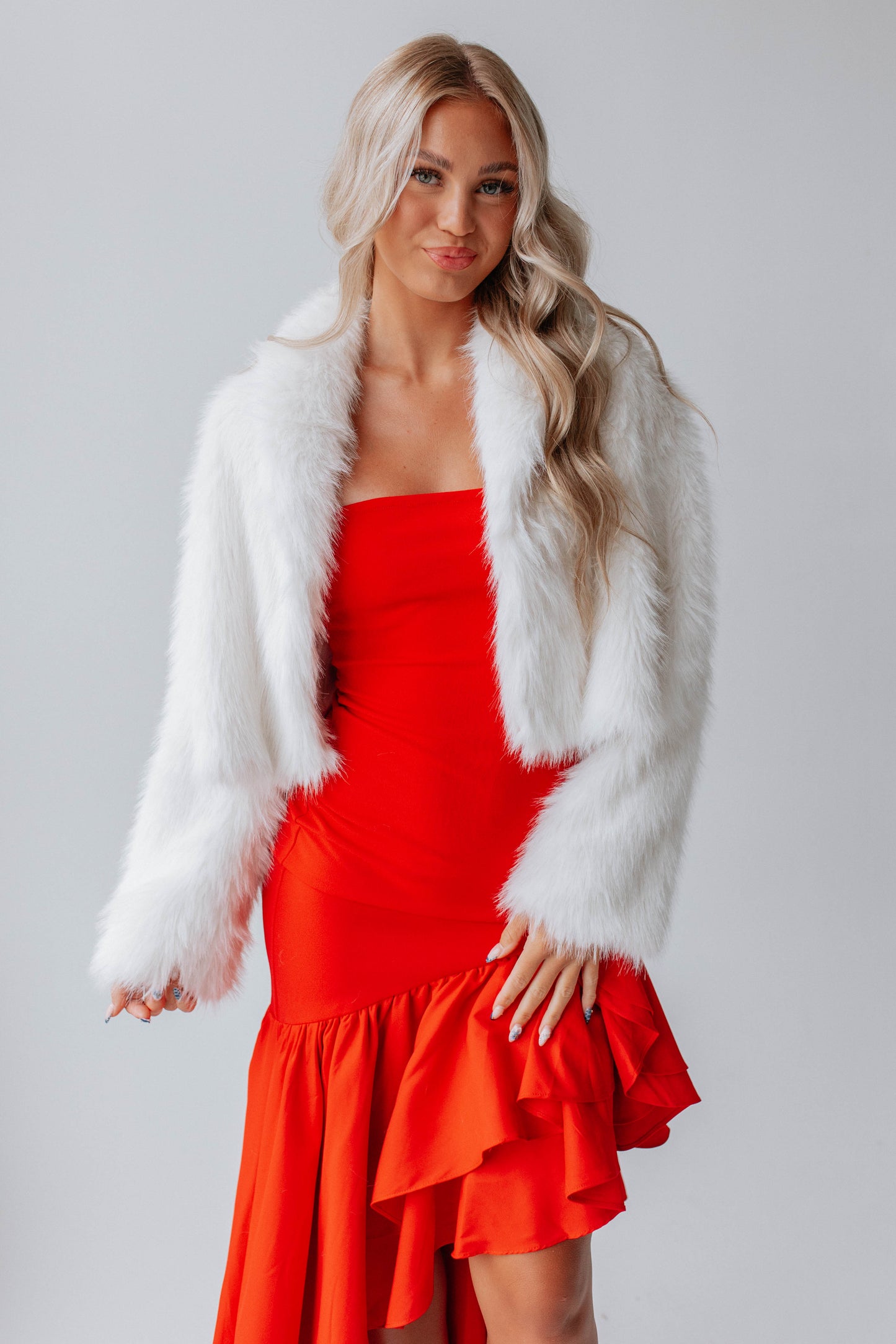 Valinda Faux Fur Jacket