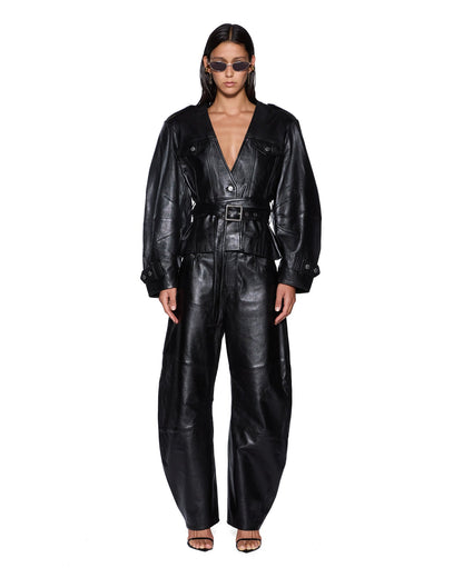 BARREL PANT BLACK