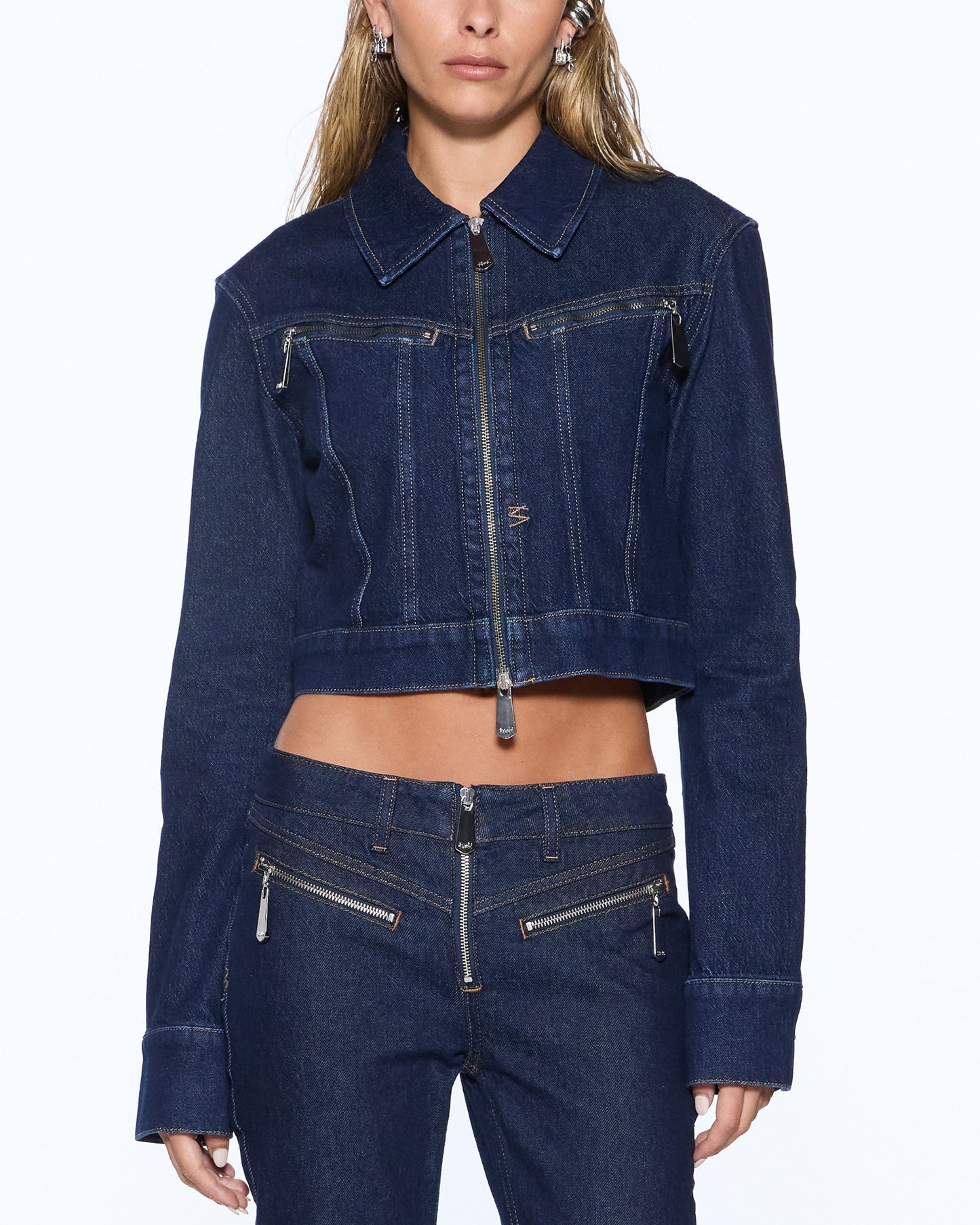 SLIM TRUCKER JACKET ORIGINAL RINSE