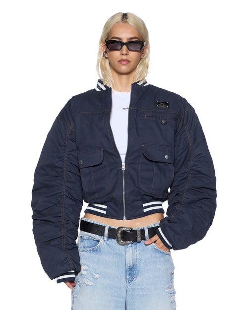 DYNASTY BOMBER JACKET NAVY