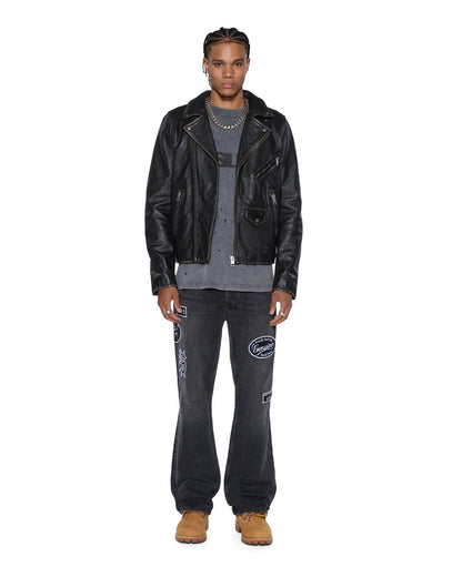 SOTT CAPITOL LEATHER JACKET BLACK