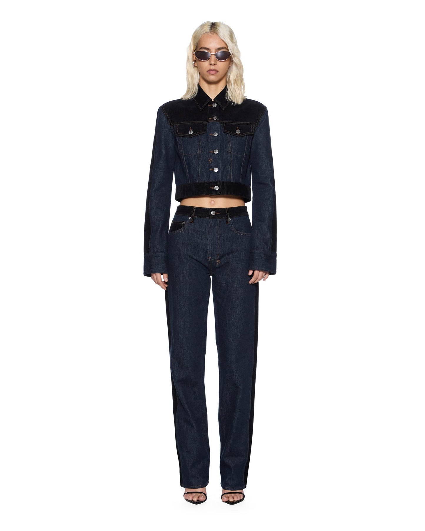 SLIM TRUCKER JACKET VIXEN SPLICED