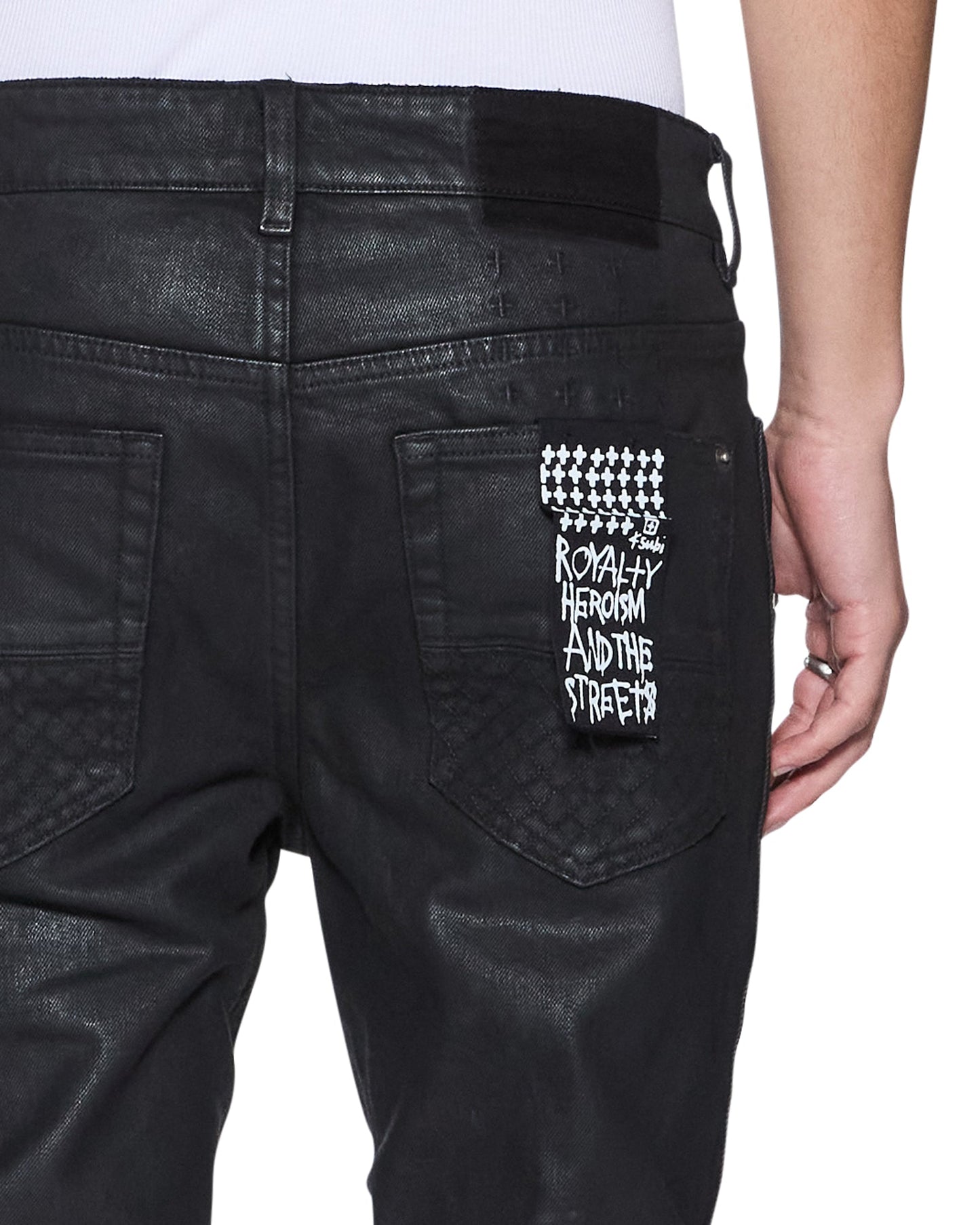 BRONKO BACKSTAGE BLACK STUDDED