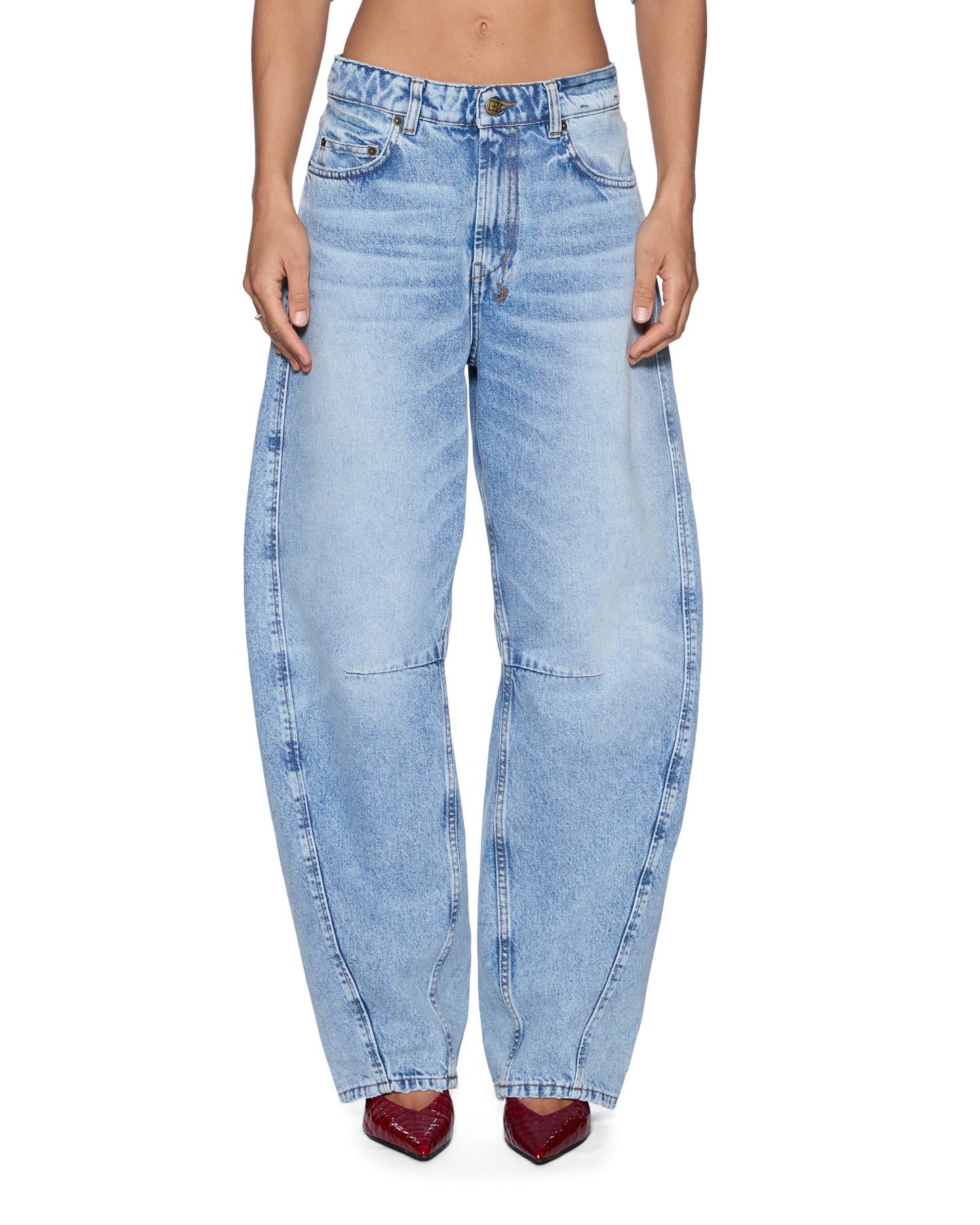 BARREL JEAN FLIGHT BLUE