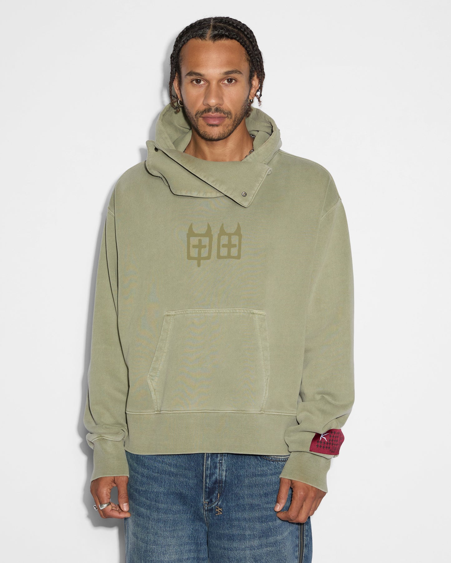 DEVIL TRIP HOODIE KHAKI